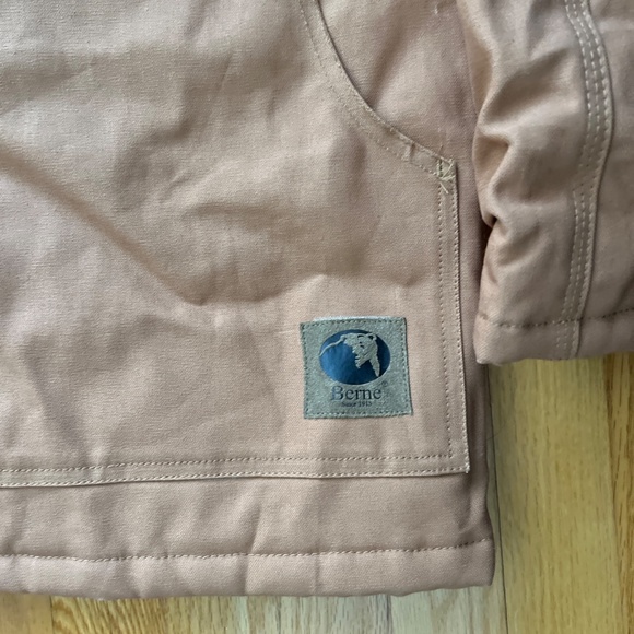 Berne Apparel Long Sleeve Heritage Duck Chore Coat Mens Size L Brown - Picture 6 of 9